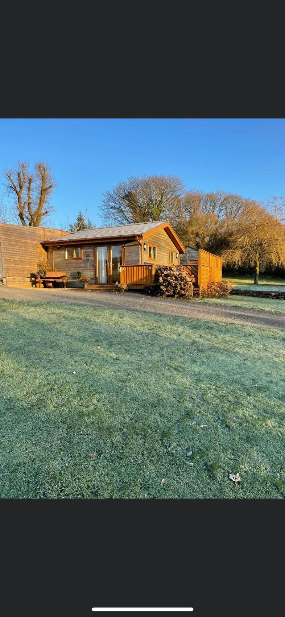 Swansea Log Cabin Pontardawe Kültér fotó