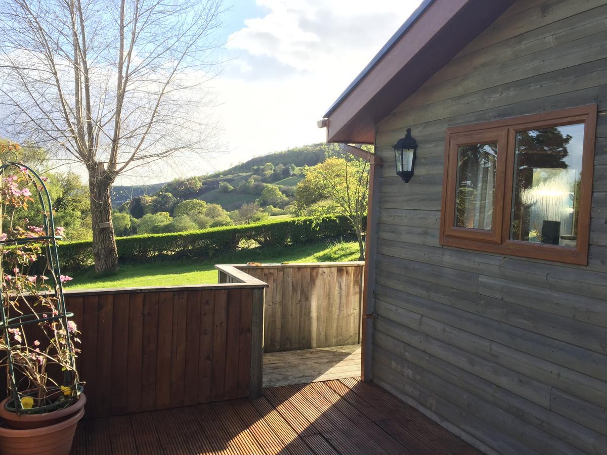 Swansea Log Cabin Pontardawe Kültér fotó